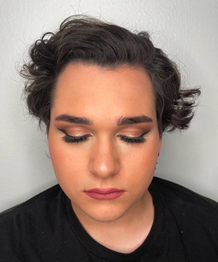 Warm bronze eye, another angle
